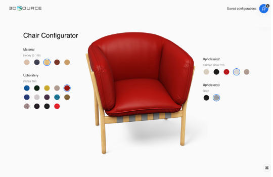 Modern Chair Configurator image