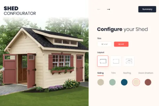 Shed Configurator image