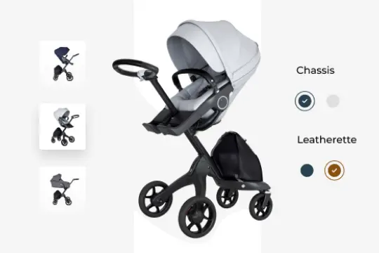 Stroller 3D Configurator image